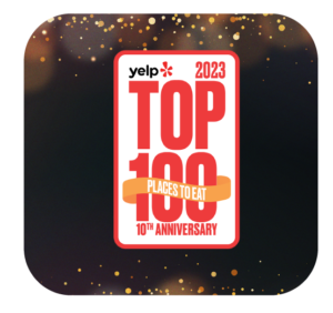 39 on Yelp’s Top 100 Places to Eat in the US